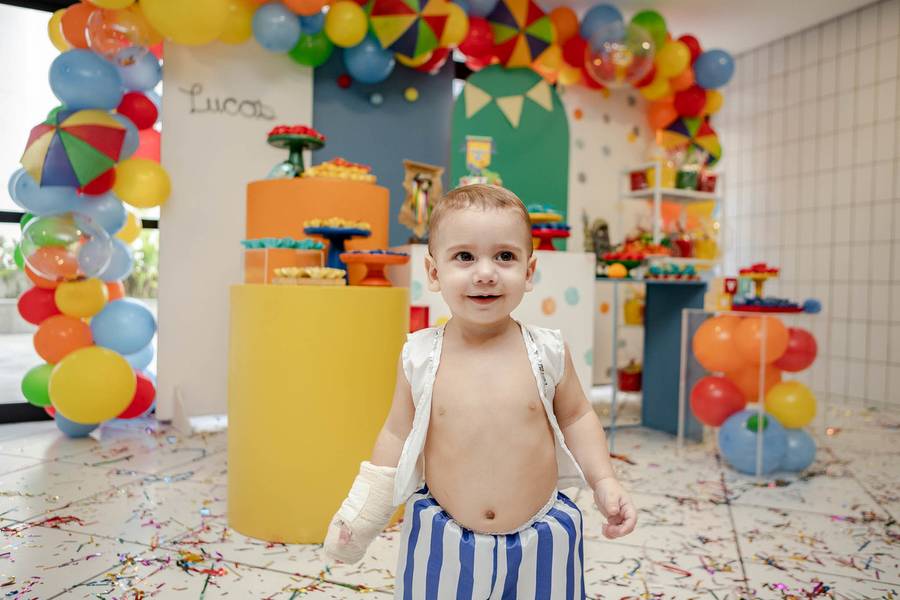 Festas Infantis de Lucas faz 1