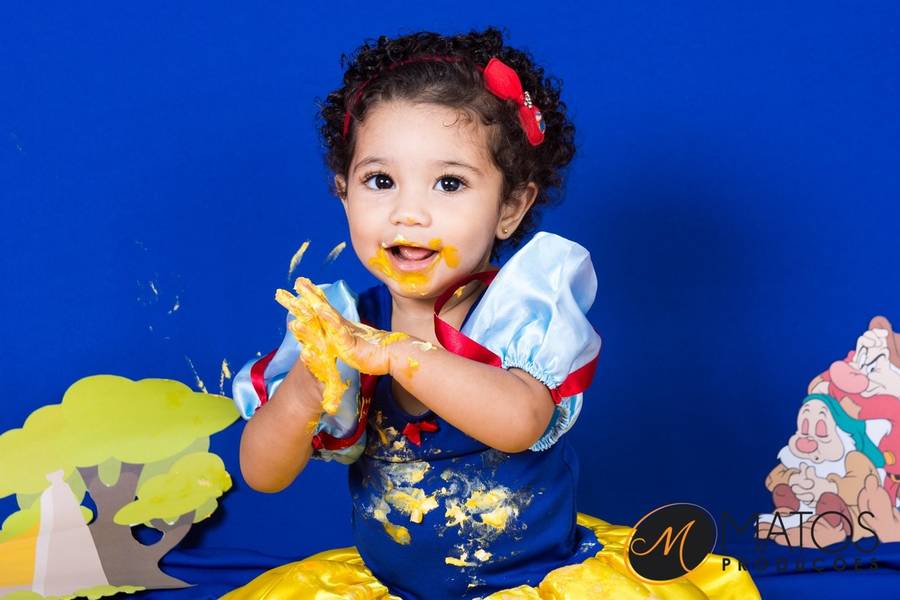 Ensaios de Cake Smash - Julia