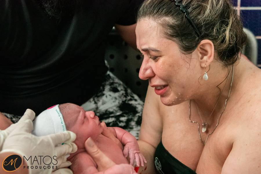 Partos de Fotografia de Parto - Analu e Waltinho