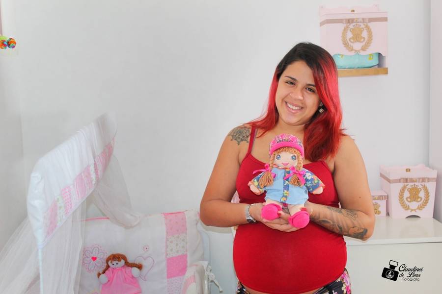 Gestante de A doce espera de Helena.