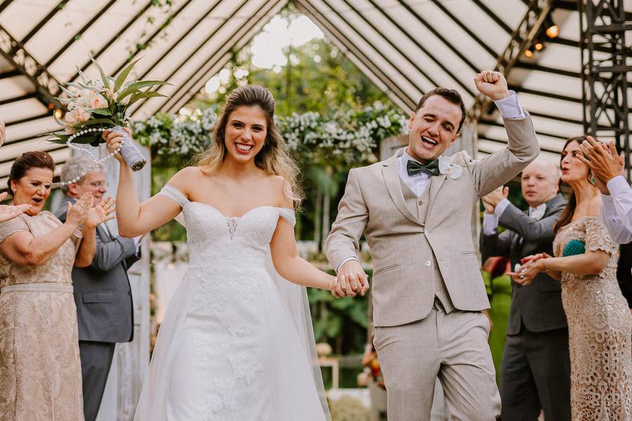CASAMENTO de Obrigado Deus, por tanto!
