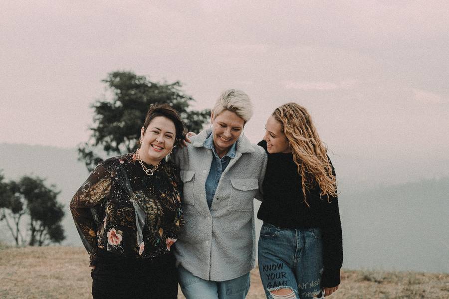 Família  de Entre Mãe & Filhas 