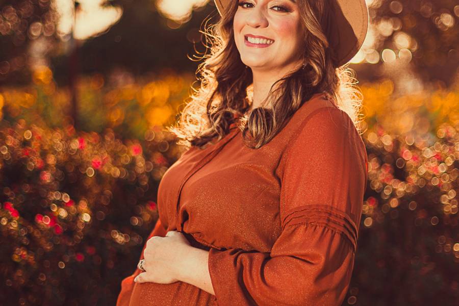 Gestante de Mamãe Camila