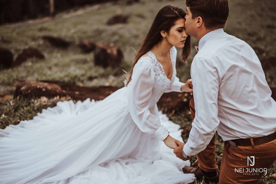 Sessão fotográfica de casal de Gabriel e Débora