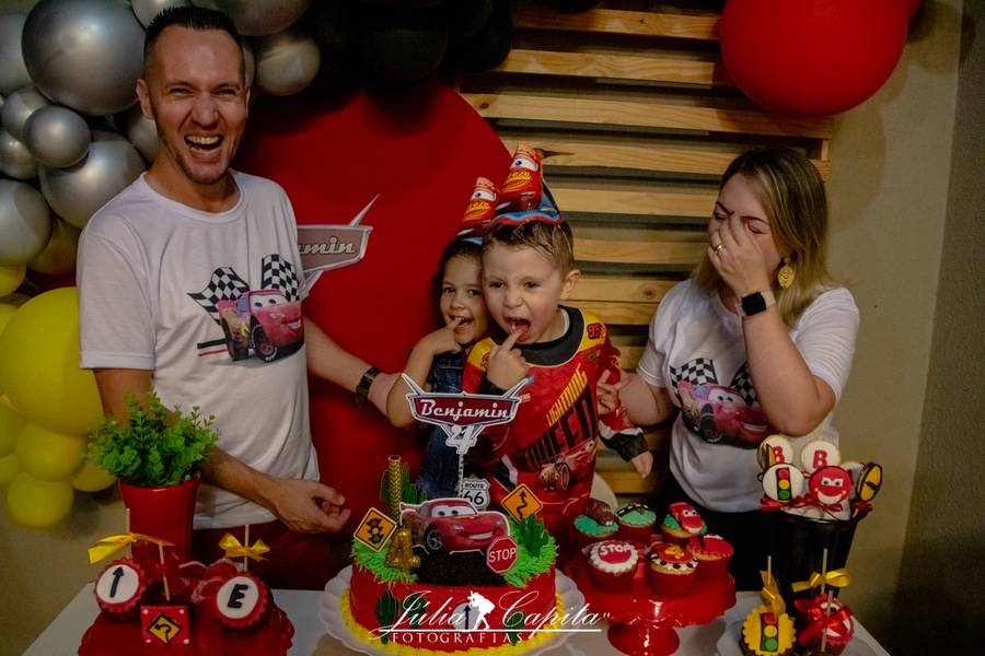 Aniversários de Benjamin 4 anos