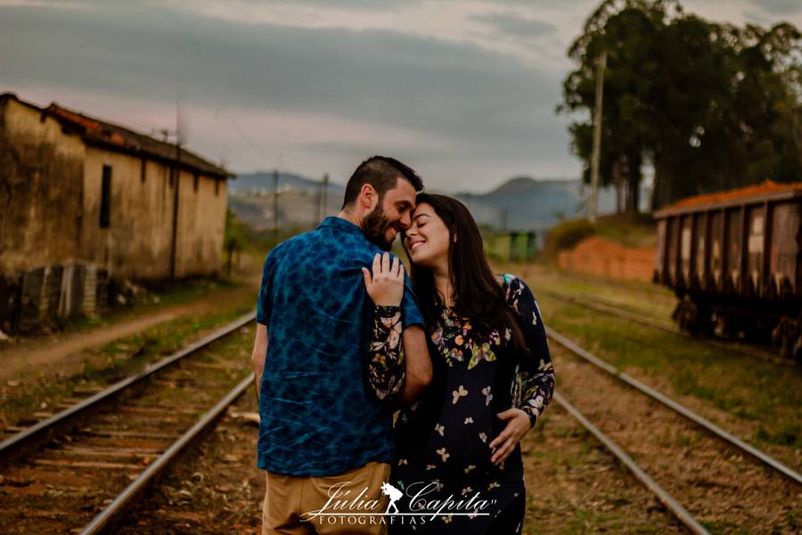 Gestantes de Carol e Marcelo, á espera do Isaac