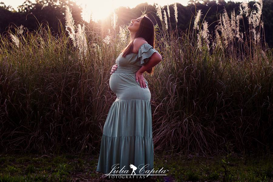 Gestantes de Karol e Eros, á espera da Lara