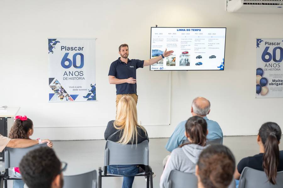 Fotografia Corporativa de Plascar - Dia de Visita à fábrica