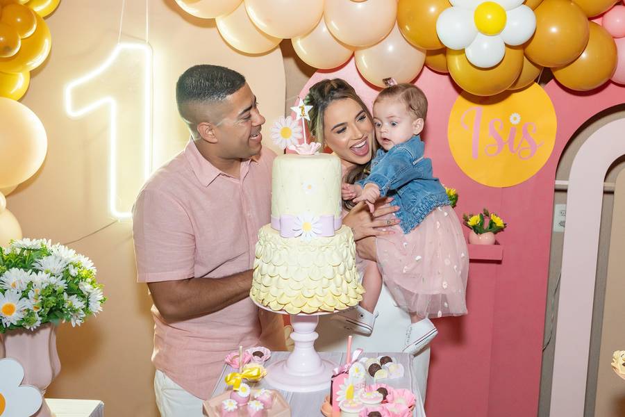 Aniversários de Isis 1 ano