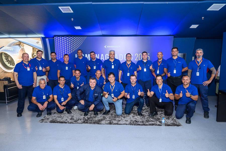 Fotografia Corporativa de Homenageados Embraer 2025 . Produção