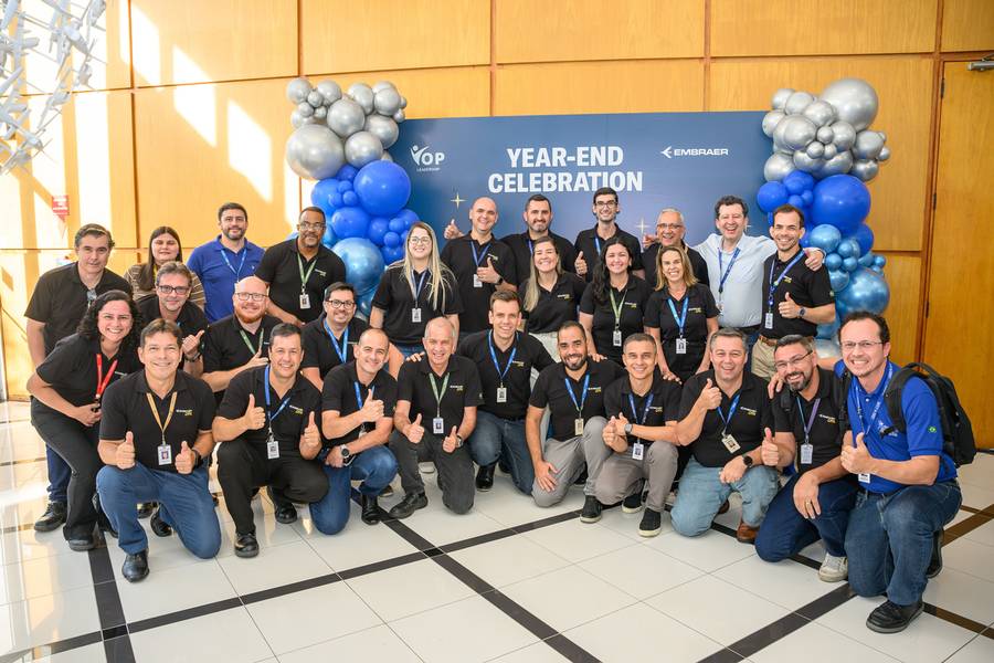 Fotografia Corporativa de Embaer Year End Celebration