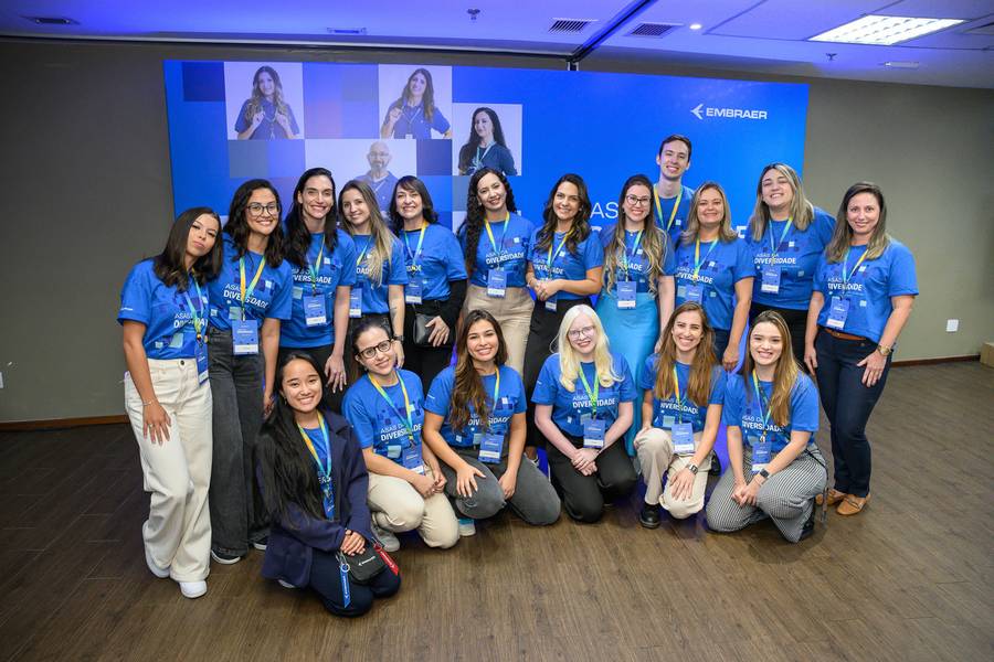 Fotografia Corporativa de Embraer - Asas da Diversidade