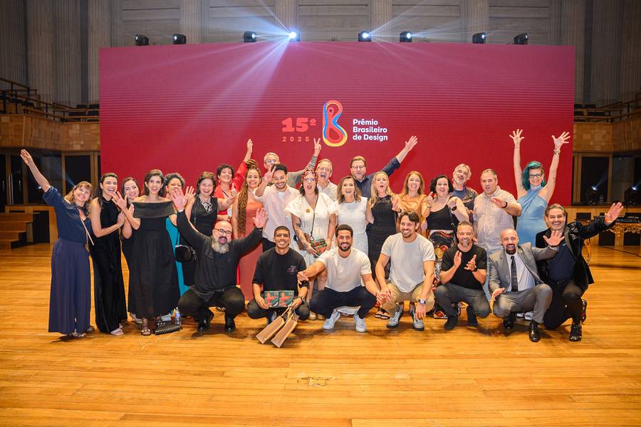 Fotografia Corporativa de Prêmio Brasileiro de Design 