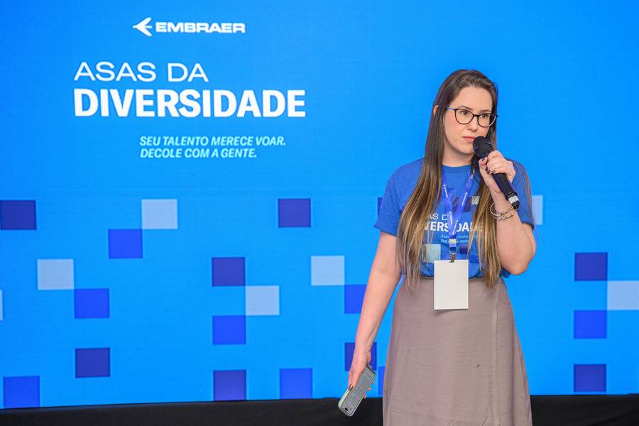 Fotografia Corporativa de Embraer - Asas da Diversidade - Araraquara