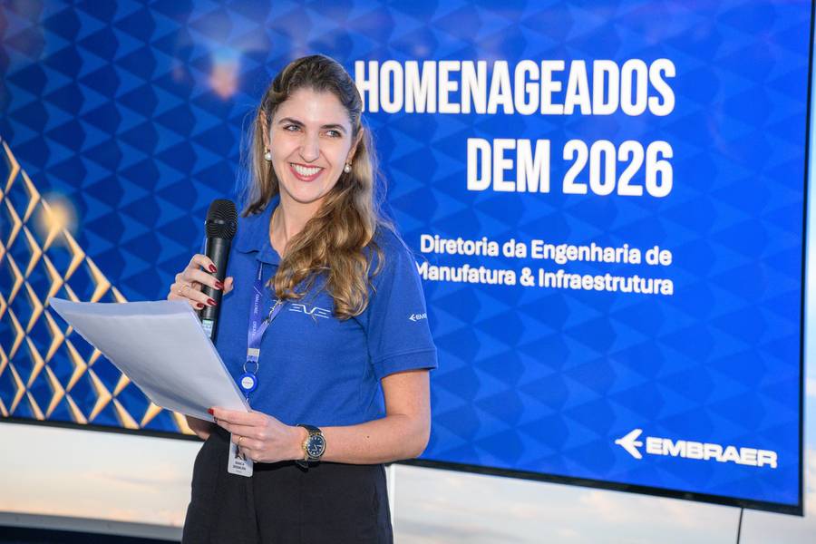 Fotografia Corporativa de Embraer - Homenageados 2026