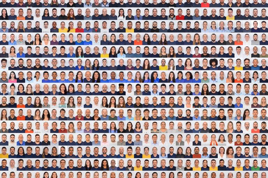 Fotografia Corporativa de Crachás para Eaton SJC