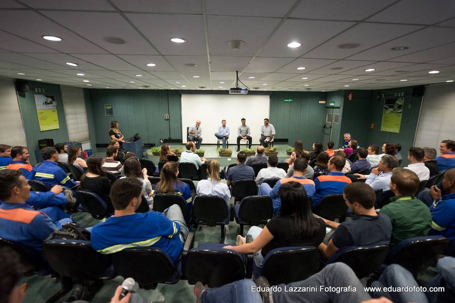 Fotografia Corporativa de Novelis - Palestras sobre Liderança