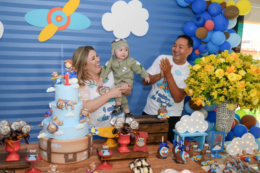 Aniversários de Benício 1 ano