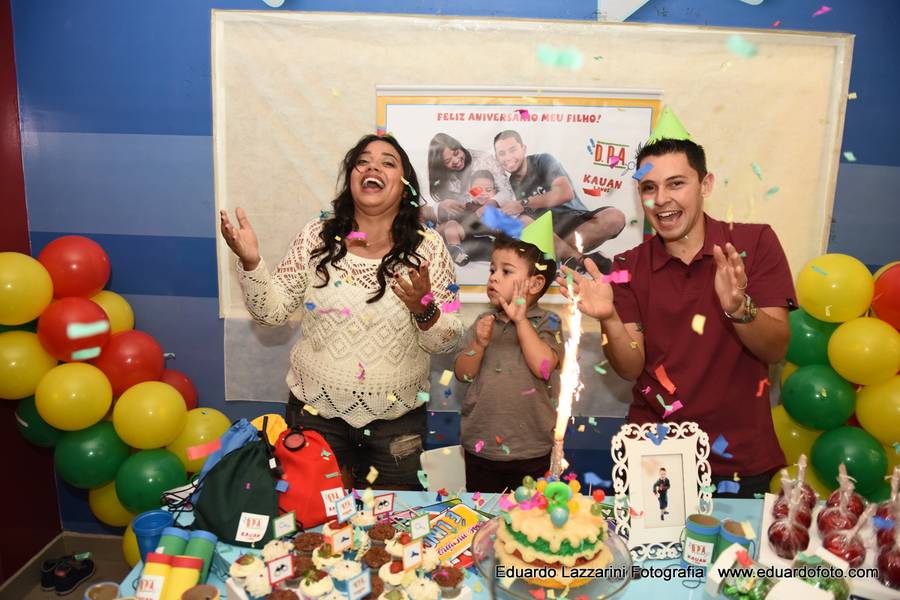 Aniversários de Kauan 3 anos