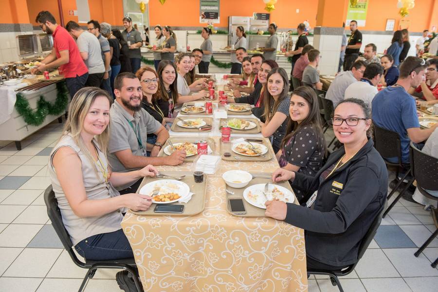 Fotografia Corporativa de Parker- almoço de fim de ano