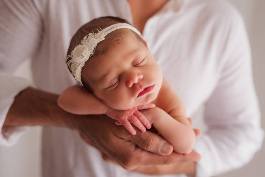 Newborn de Baby girl