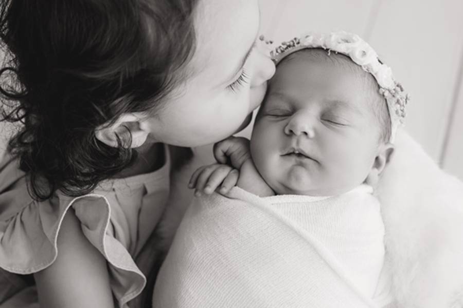 Newborn de Baby girl