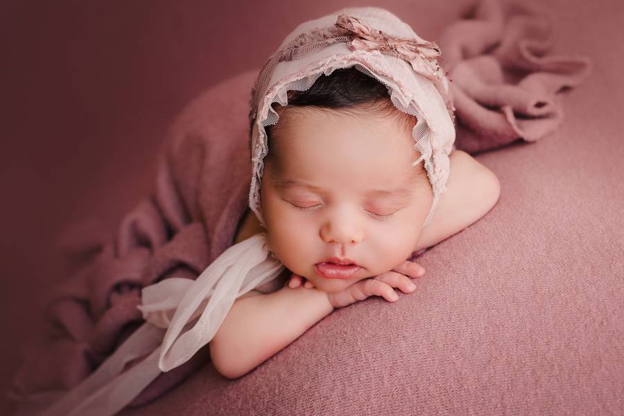 Newborn de Baby girl