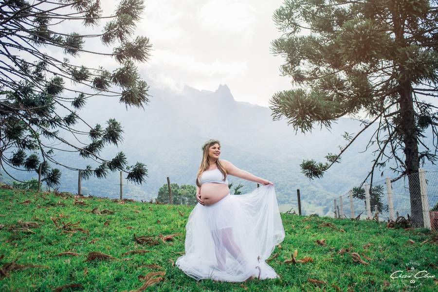 Ensaio Gestante Externo de Ensaio Gestante - Fabiana 