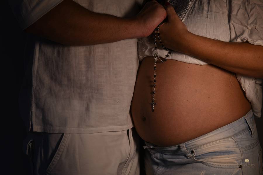Ensaio Gestante de Esperando Benício