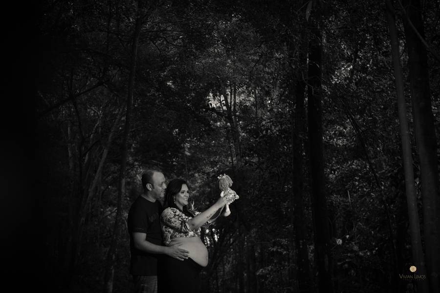 Ensaio Gestante de Esperando Júlia! 