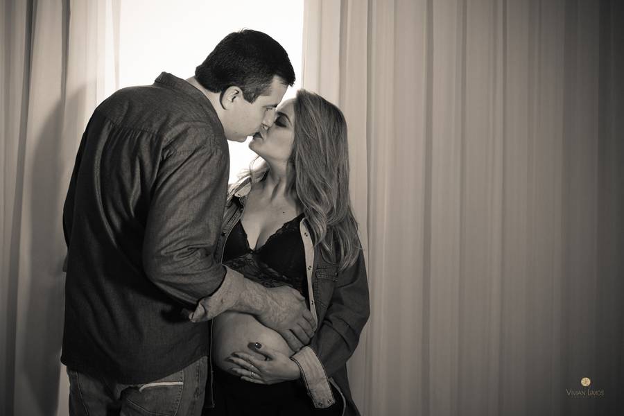 Ensaio Gestante de Esperando Arthur