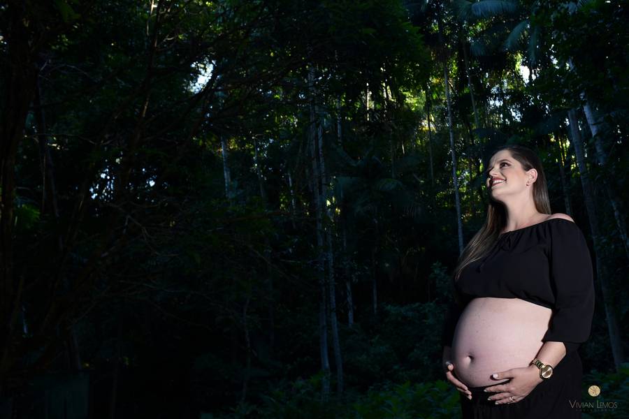 Ensaio Gestante de Esperando Rafael 