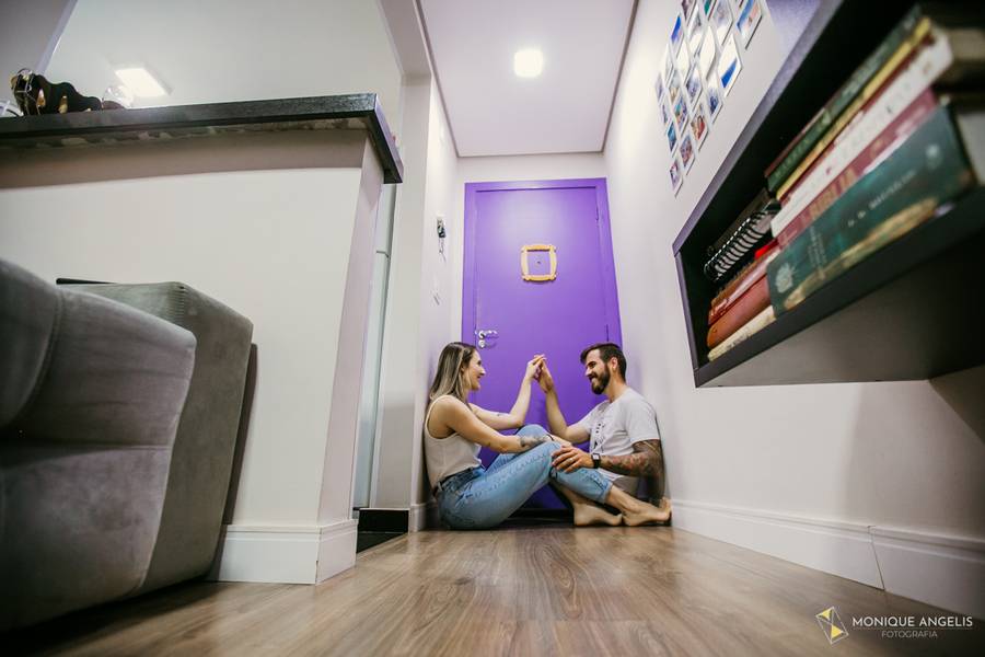 Ensaio de Família de #FIQUEEMCASA | Thami + Du 