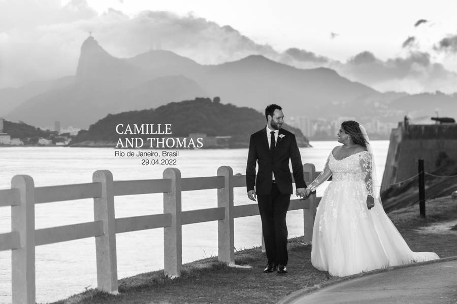 CASAMENTOS de CASAMENTO CAMILLE  AND THOMAS