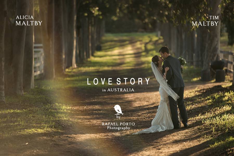 WEDDINGS de ALICIA AND TIMOTHY in Australia