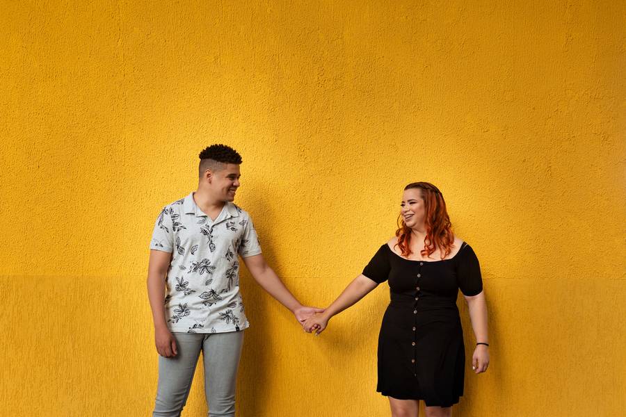 Casais de Ayshla e Julian