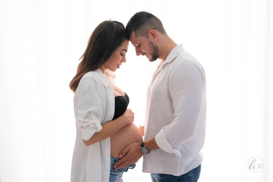 Gestante de A doce espera do Dom - Fran e Murilo