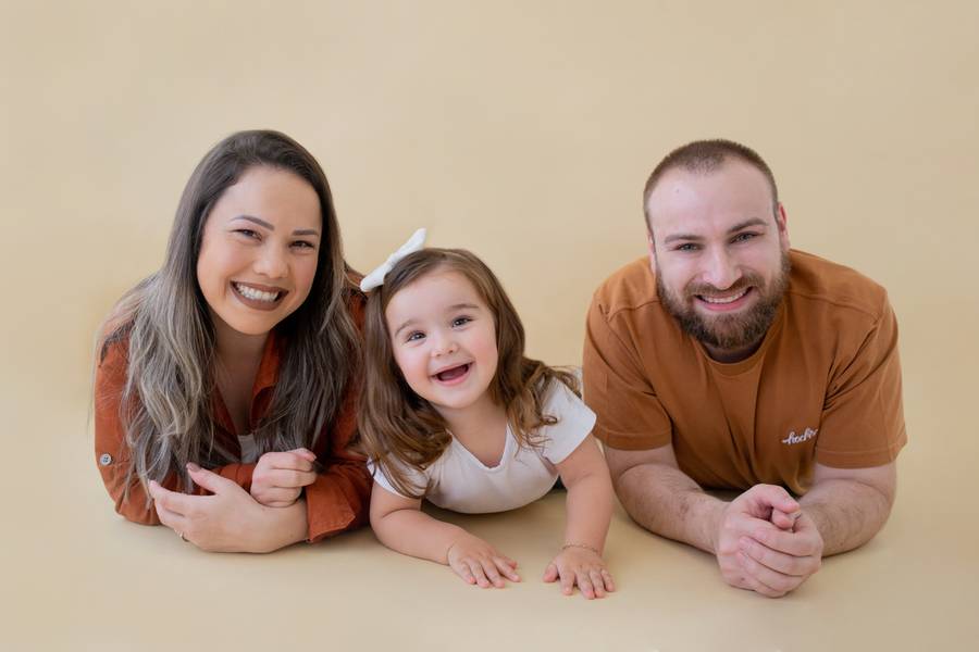 Família de PRISCILA, PEDRO E CECÍLIA 