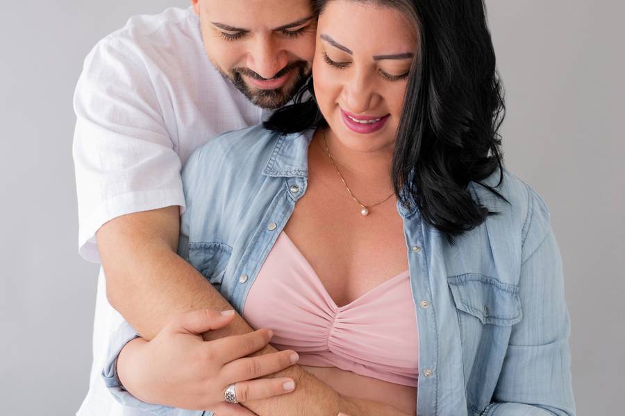 Gestante de A doce espera pela Isabella - Mayla e Denys 