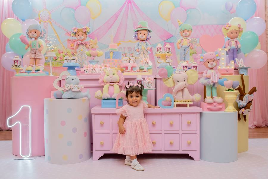 Aniversário Infantil de Lívia, 1 ano 