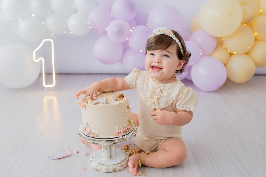 Smash The Cake de Betina, 1 ano 