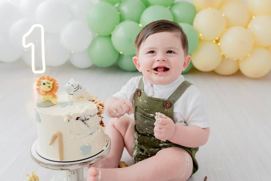 Smash The Cake de Matheus, 1 ano 