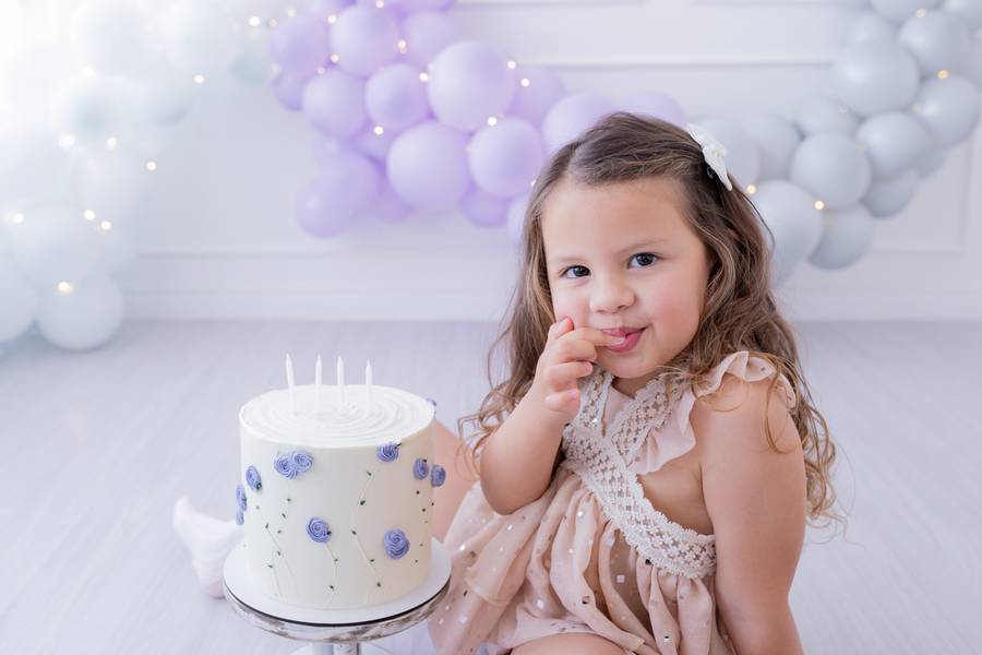 Smash The Cake de Mirela, 4 anos 