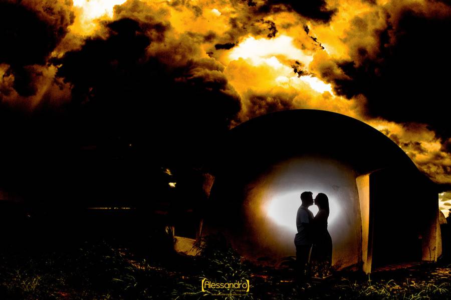 Casal  de Hugo e juliana