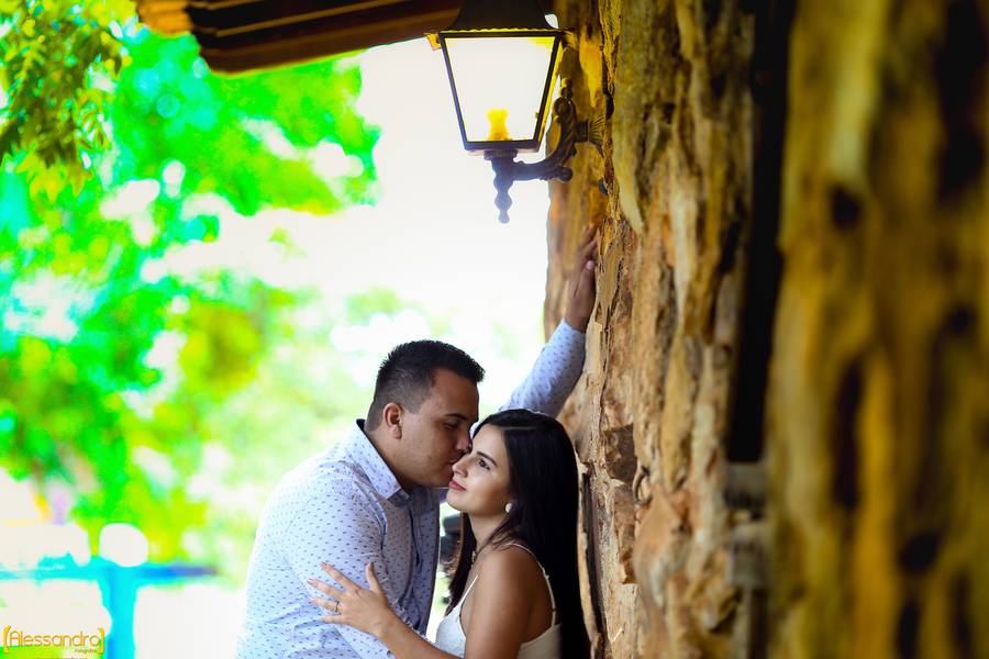 Casal  de Felyppe e Alainy