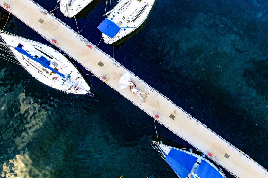 Casal  de Roberson e Sarah