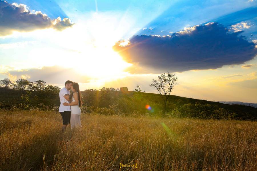 Casal  de Rony e Andressa