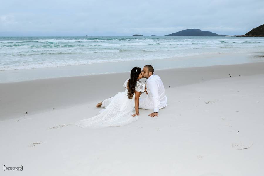 Casal  de Raissa e Fernando