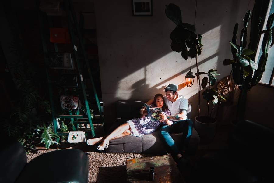 Casal  de Suellen e Paulo