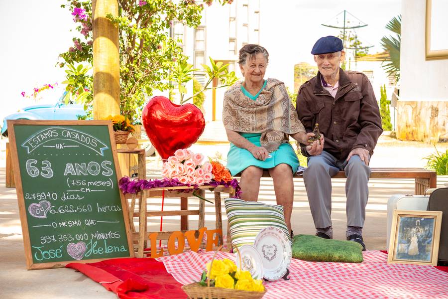 ENSAIOS de Ensaio José e Helena - 63 Anos de casados - Especial dia das mães